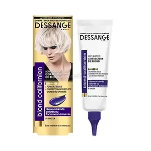 Soin patine correcteur pour cheveux blonds colorés ou fortement éclaircis, Dessange