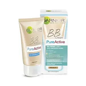 BB Crème pure active 5 en 1, Skin naturals, Anti-imperfections, Garnier, Medium