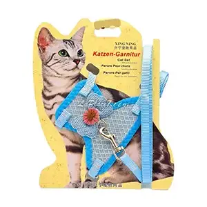 Harnais et laisse pour chat en dentelle, Pet Outlet
