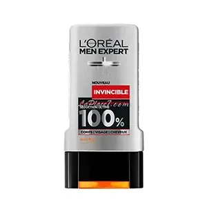 Gel douche au Parfum intense, Invincible, Men Expert, L'Oréal