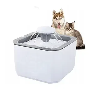 Fontaine d'eau élecrique filtrante pour chat et chien
