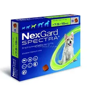 NexGard Spectra 3 Comprimés pour chien de 7,5 kg-15 kg