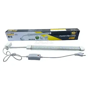 Lampe à pince en cristal pour aquarium, Eb Coco, J-360, 37cm