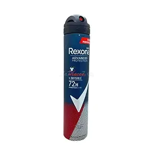 Déodorant en spray pour homme, Anti-Transpirant 72h, 0% Alcool, Montion sense, Antibactérien+ Invisible, Rexona, 200ml