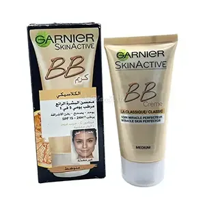 BB Crème classique miracle perfecteur, Soin hydratant 5 en 1, Skin active, Garnier, 50ml, Medium