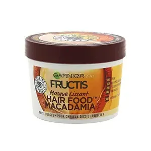 Masque lissant multi-usage pour cheveux secs et rebelles , Hair Food Macadamia, Fructis, Garnier
