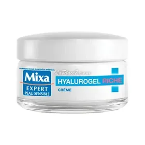 Crème hydratante Hyalurogel riche pour peaux sensibles trés sèches, Mixa