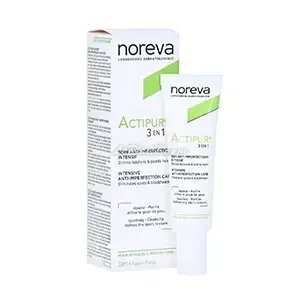 Soin anti-imperfections intensive pour peaux sensibles à imperfections, Actipur 3 en 1, Noreva