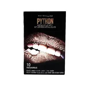 Rouge à lèvre Kit lèvres métalliques, Python, Maybelline, 10 Treacherous