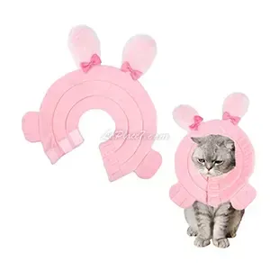 Collerette en tissu pour grand chat, XL