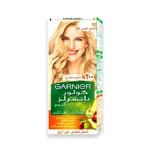 Coloration pour cheveux, Color naturals crème, Garnier, 10 Blond très trés clair