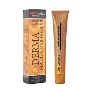 كريم أساس سائل ديرما ميك أب كوفر من نيو وِل، درجة 02 برونز.