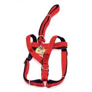 Harnais avec laisse réglable en tissu pour chien, Pet Supplies