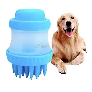 Brosse de lavage pour chien avec réservoir de shampoing, BPA Free