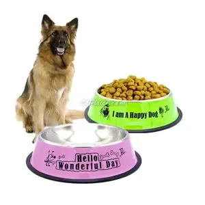 Gamelle pour chien et chat en inox, GM
