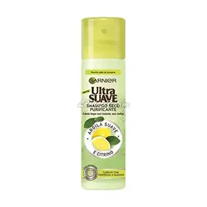 Shampoing sec pour cheveux régressant vite, Purifiant au citron et à l'argile, Ultra doux, Garnier, 150ml