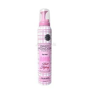 Mousse de soin capillaire, Démelage facile et douceur, Baby powder, 200ml