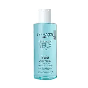 Démaquillant Yeux à l'extrait de bleuet pour tous types de peaux, Byphasse, 200ml
