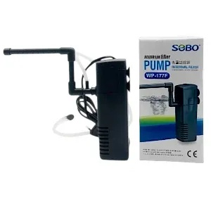 Pompe de filtration pour aquarium, Sobo, WP-177F, 8w