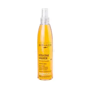 Kératine liquide revitalise et illumine les cheveux secs, Soin capillaire, Byphasse, 250ml