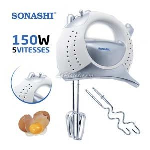 Batteur de cuisine, Sonashi, SMX-118, 150w