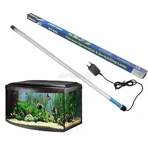 Lampe submersible tueuse de germes pour aquarium, Roxin RX-600