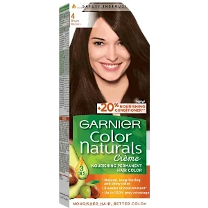 Coloration pour cheveux, Color naturals crème, Garnier, 4 Châtain