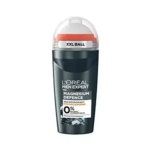 Déodorant à bille pour homme, 0% Alcool 48H, Magnesium defence, Men expert, L'Oréal,  50ml