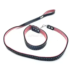 Collier et laisse en cuir pour chien, Laisse 100cm