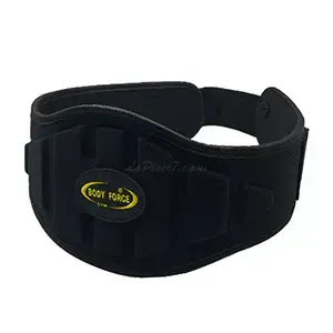 Ceinture lambaire de musculation en tissu, Body force