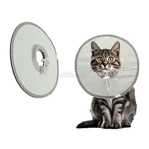 Collerette de protection en tissu pour chat