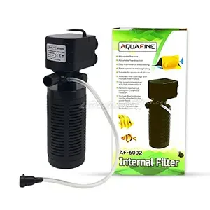Pompe de filtration d'aquarium pour poissons, Internal filter, Aquafine, AF-6002