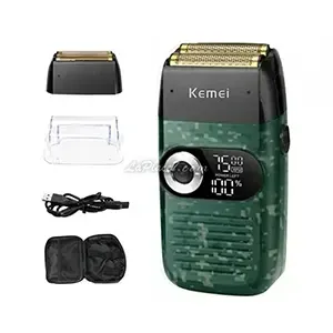 Rasoir électrique avec écran numérique, Kemei, KM-2027