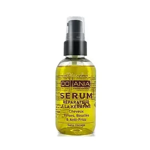 Sérum réparateur a la kératine pour cheveux frisés, bouclés et anti-frizz, Dollania, 75ml