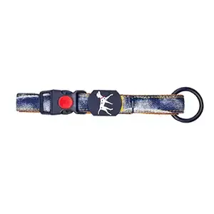 Collier pour chien, Yabeibi, Bleu jean