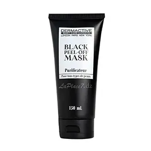 Masque purificateur, Black Peel-off pour tous types de peaux, Dermactive, 150ml