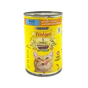 Patée pour chat au poulet et légumes, Friskies