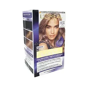 Coloration pour cheveux, Excellence crème, L'Oréal, 8.12 Blond clair