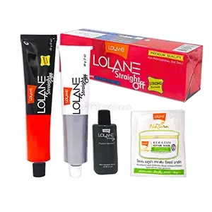 Traitement lissage pour cheveux, Formule élevée , Straight off, Lolane