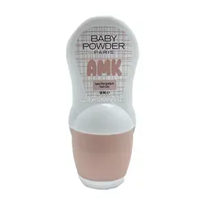 Déodorant à bille pour femme, Anti-transpirant, Amk, Baby Powder, 50ml, Nude