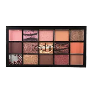 Palette de fard à paupière Persuasion, Technic, 15 Couleurs, 36g