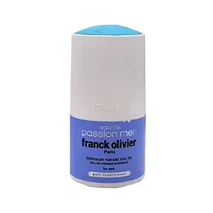 Déodorant parfumé à bille pour homme, Anti-transpirant, Eau de passion men, Franck olivier