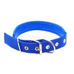 Collier en skaï et en tissu pour moyen et petit chien, GT Pet, 55 Cm