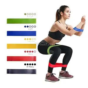 5 Elastiques avec 5 niveaux de tension, Sport, Fitness