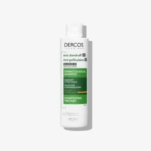 Shampoing traitant pour cheveux secs, Anti pelliculaire et démangeaisons, Sélénium ds acide salicylique, Dercos, Vichy, 200ml