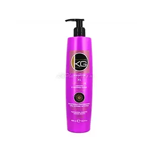 Shampoing professionnel sans sulfate à la kératine et protéines de soie pour cheveux secs, Rebelles et difficiles à lisser, XL, Keragold