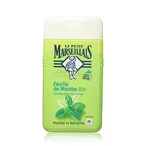 Gel douche extra doux au feuille de menthe Bio, Le Petit Marseillais