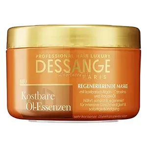 Masque cheveux regénérant à l'huile préciseuse pour cheveux très secs et trop traités, Dessange, 250ml