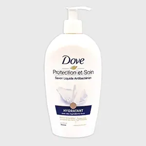 Savon liquide antibactérien hydratant, Protection et soin, Dove, 450ml