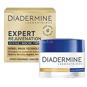 Crème de nuit Expert rajeunissement pour peaux matures, Diadermine, 50ml